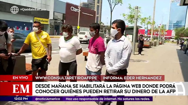 Edición Mediodía: Desde mañana se hablitará web para saber quiénes pueden retirar dinero de su AFP