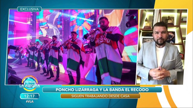EN EXCLUSIVA Poncho Lizárraga nos habla sobre su iniciativa ante el Coronavirus. | Venga La Alegría