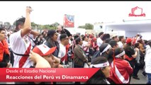 REACCIONES PERÚ 0-1 DINAMARCA POR EL MUNDIAL RUSIA 2018 - DESDE EL ESTADIO NACIONAL