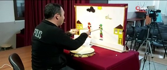 Evde uzaktan eğitim 'Hacivat-Karagöz' ile şenlendi