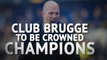 Club Brugge set to be named Belgian champions