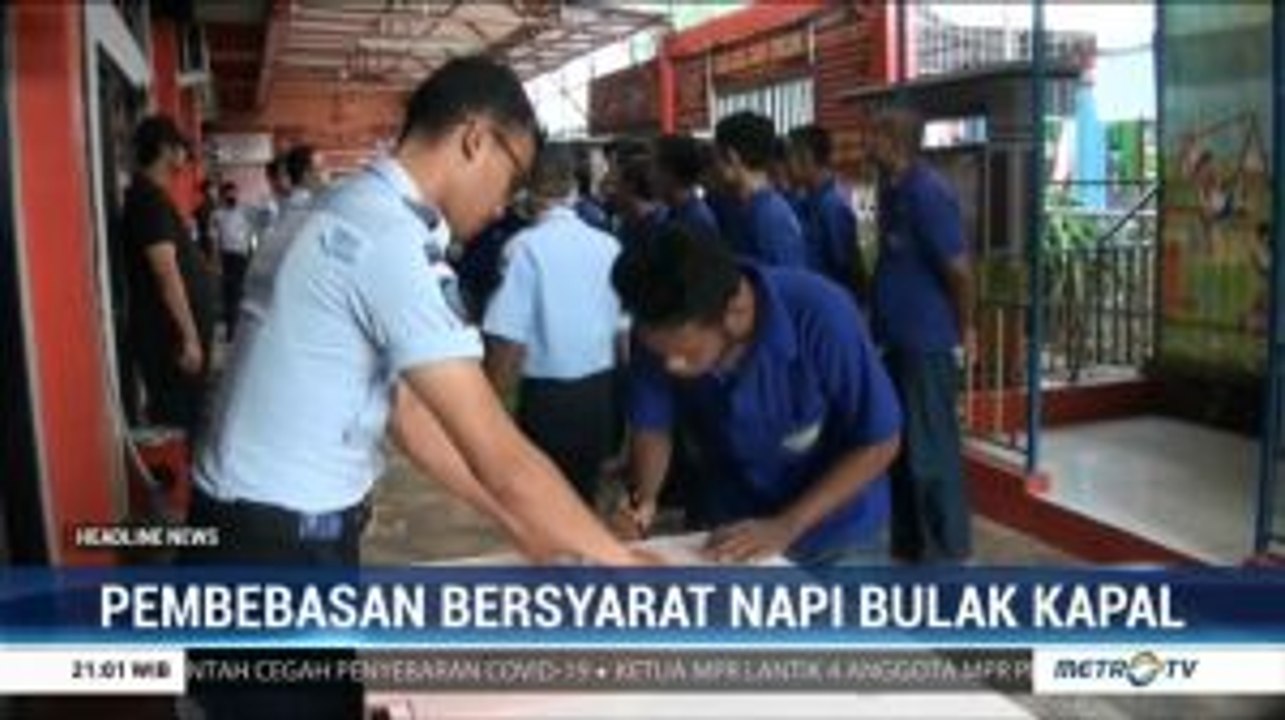 Ratusan Napi Mulai Dibebaskan