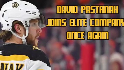 David Pastrnak Ranked As Having Second-Best Nickname By NHLPA Poll