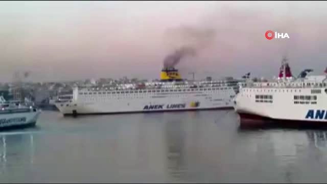 - Yunan bayraklı gemi karantinaya alındı- Gemide 160 Türk mürettebat bulunuyor