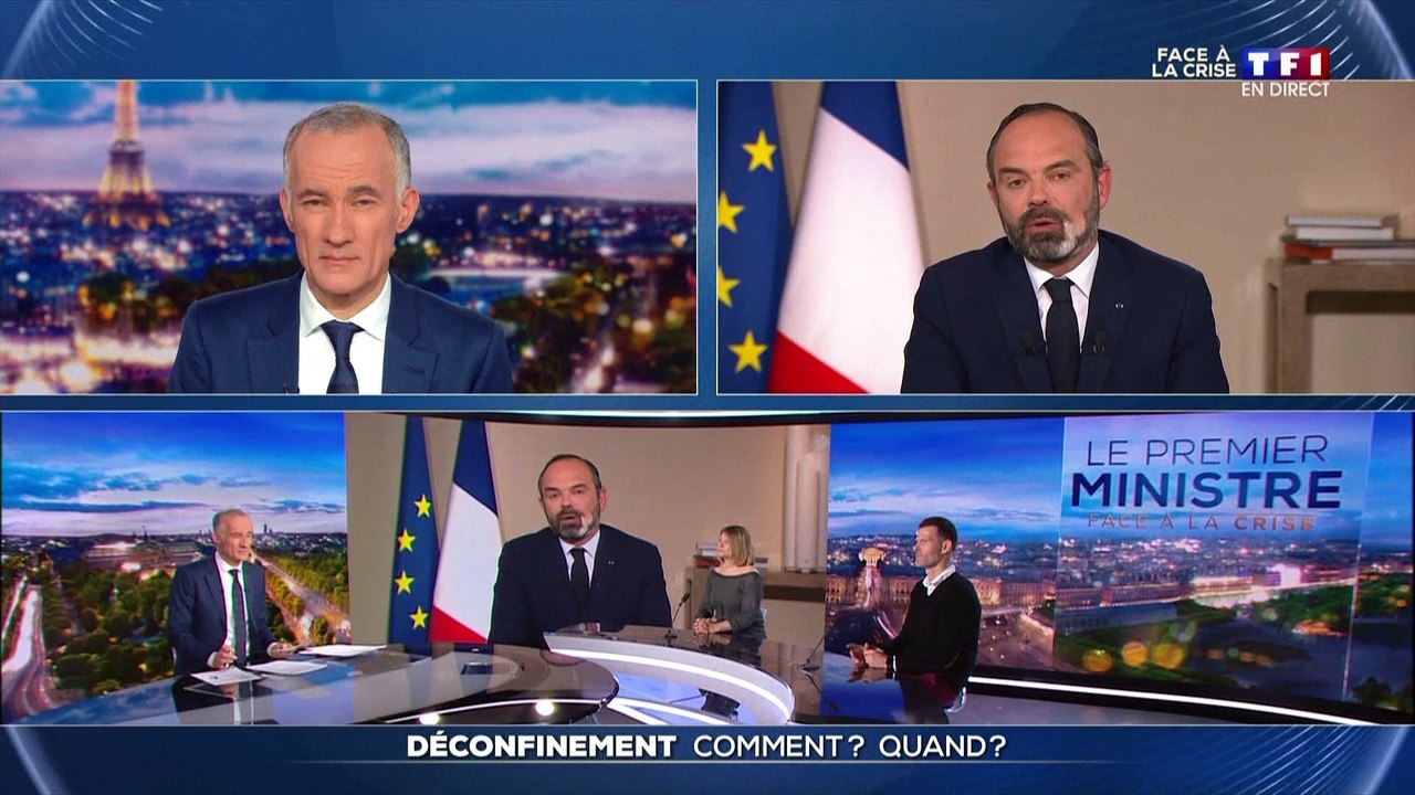 Déconfinement, impôts, bac.... Ce qu'il faut retenir de l'intervention d'Edouard Philippe sur TF1