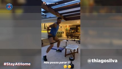 Coronavirus - Les joueurs et joueuses du PSG gardent la forme ... et le moral !