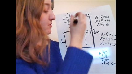 4/3 Math Lesson:  Area of Composite Figures