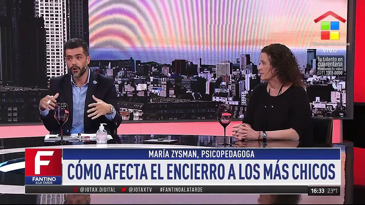 Fantino a la tarde | ¿Qué hacer con los chicos en cuarentena? ¿Cómo organizar el día a día?