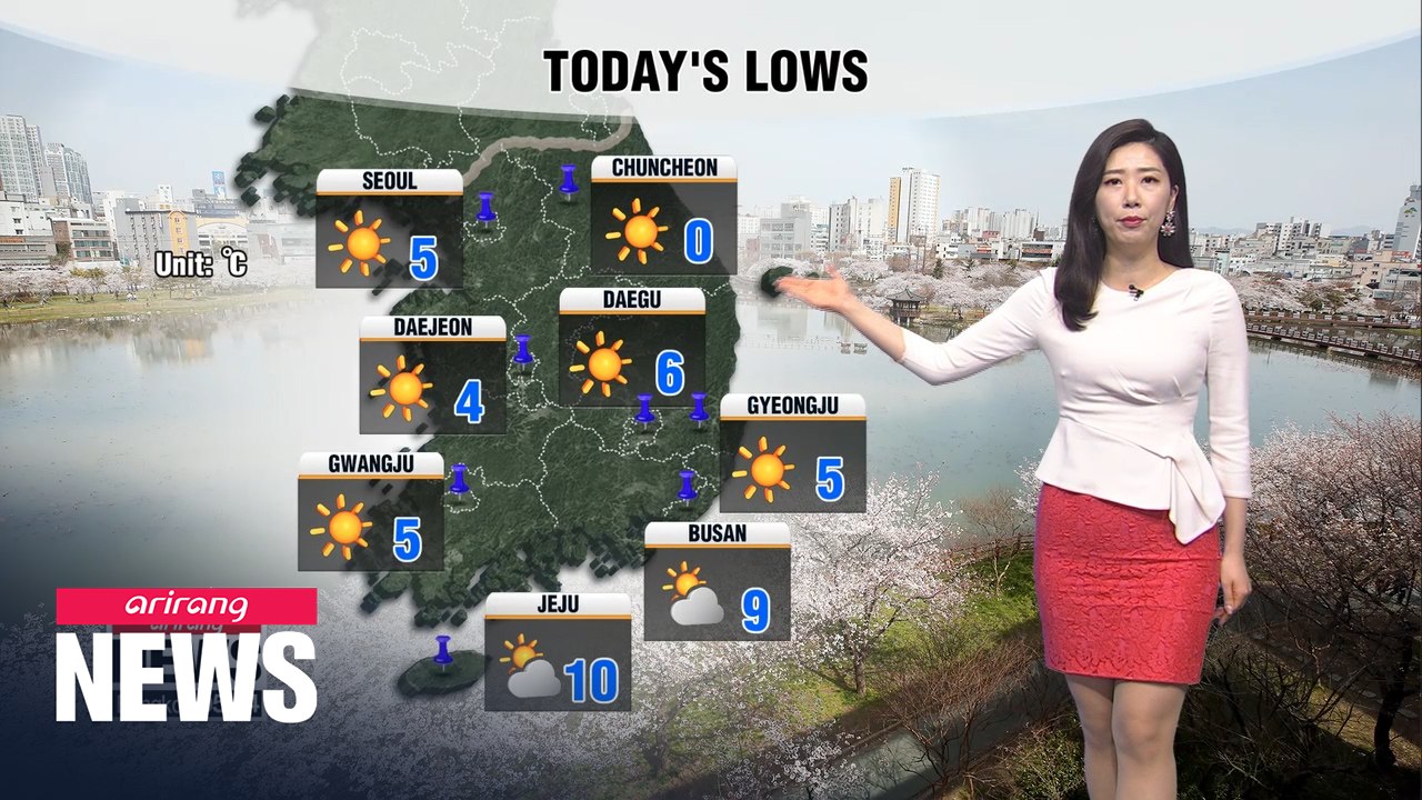 [Weather] Chilly start turns mild under bright skies