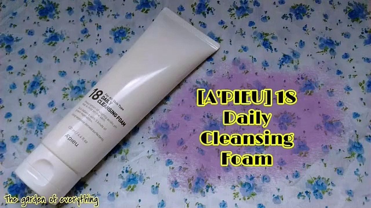 APIEU 18 Daily Cleansing Foam