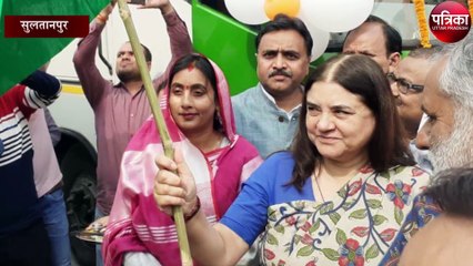 सुलतानपुर से दिल्ली और गोरखपुर तक चलेंगी एसी बसें, मेनका गांधी ने दिखाई हरी झंडी