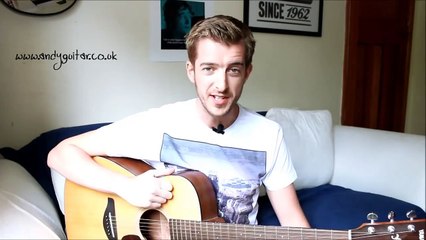 Beginners First Guitar Lesson - The EASIEST 2 Chords On Guitar