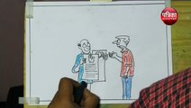 कांग्रेस भाजपा के घोषणा पत्रों में क्या है कॉमन बात देखिये कार्टूनिस्ट सुधाकर के नज़रिये से