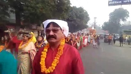 इस शहर में कुछ इस तरह निकली हरिनाम कीर्तन रथ यात्रा
