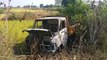 Sarpanch's son dies due to collision of Dunfer, villagers burnt vehic