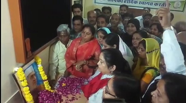 jodhpur congress leaders celebrated pt. nehru jayanti