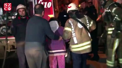 Beyoğlu’nda çıkan yangında can pazarı!