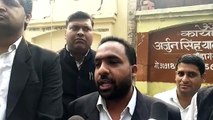 इस कार्रवाई के बाद अधिवक्ताओं ने नगर पालिका पर बोला धावा