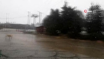 Uludağ'da Nisan ayında kar sürprizi