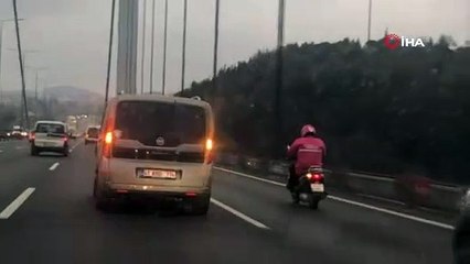 İstanbul trafiğinde ''helal olsun'' dedirten anlar