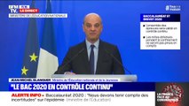 Bac 2020 en contrôle continu: Jean-Michel Blanquer annonce 
