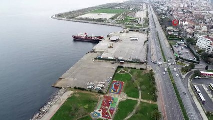 Maltepe ile Pendik arasındaki sahil şeridi ıssızlığa büründü