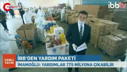 İmamoğlu'ndan Erdoğan' 'bağış' resti!