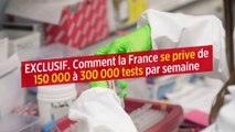 EXCLUSIF. La France se prive de 150 000 à 300 000 tests par semaine
