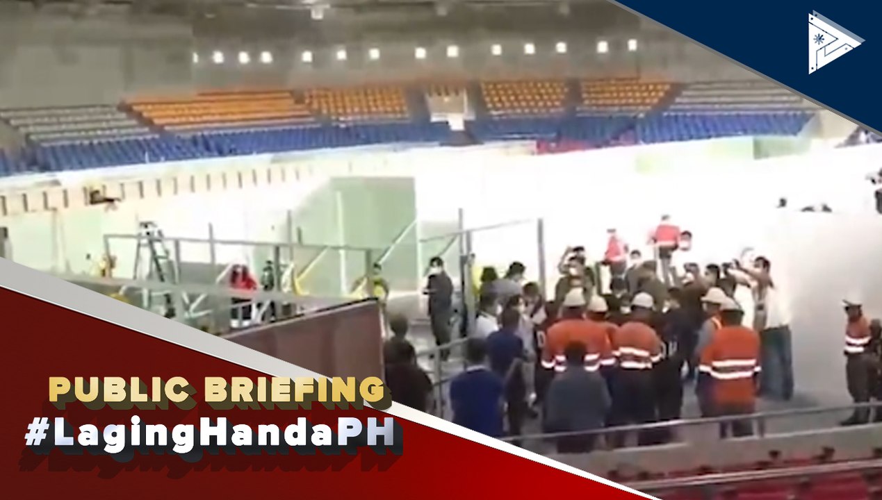 #LagingHanda | Ilang opisyal ng pamahaalan ininspeksyon ang mga lugar na pwedeng pagdalan ng CoVID-19 patients
