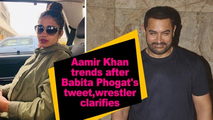 Aamir Khan trends after Babita Phogat's tweet, wrestler clarifies
