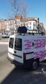 Molenbeek: une camionnette circule dans les rues pour rappeler les mesures de confinement