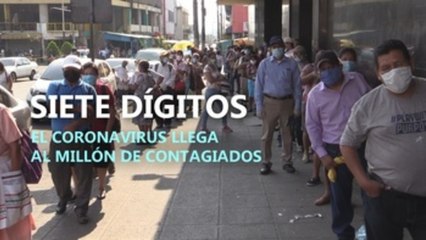 Siete dígitos, el coronavirus llega al millón de contagiados