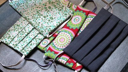 Mit Mundschutz-Chic durch die Corona-Krise