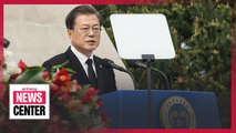 President Moon urges lawmakers to pass bill on April 3 Jeju Incident