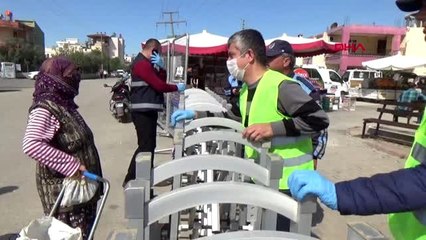 ANTALYA Serik'te pazarlarda denetim