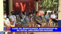 Ilang 4Ps beneficiaries, nakatanggap na ng social amelioration package