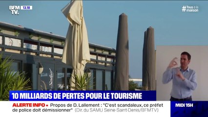 Le secteur du tourisme perd 10 milliards d'euros chaque mois pendant le confinement