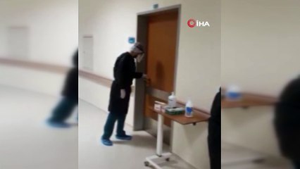 Korona virüsten kurtulan sağlık personelinin eşinden duygulandıran paylaşım