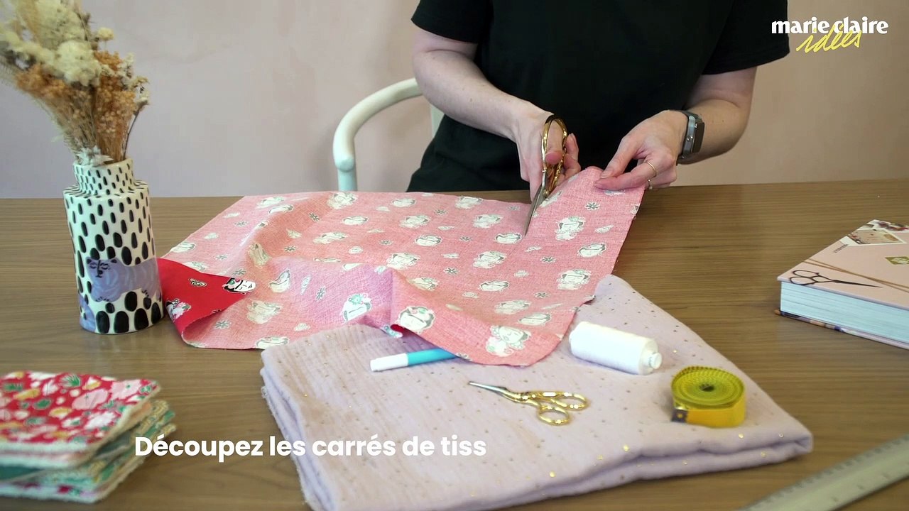 Faire des lingettes démaquillantes sans machine à coudre