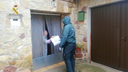 Guardia Civil colabora en el reparto de medicamentos