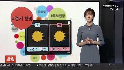 [날씨트리] 주말 대체로 맑고 쌀쌀…고농도 황사 몰려와