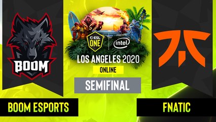 Dota2 -  Fnatic vs. BOOM Esports - Game 2 - SEA Semifinal  - ESL One Los Angeles