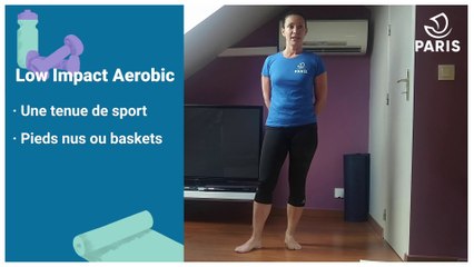 Paris chez vous : Sport en famille et Low Impact Aerobic avec Christel