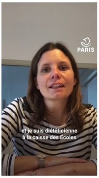 Paris chez vous : les bons conseils d'Emilie, diététicienne à la Ville de Paris