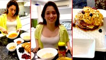 Tamannaah Bhatia Healthy Breakfast Recipe | Lock Down
