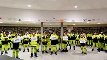 Coronavirus : les éboueurs bordelais applaudissent les mots de soutien laissés par les habitants