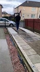 Paul Donnelly from Camelon playing Scotland the Brave for #NHStheBrave #PipeUpforKeyWorkers #clapforcarers #nhs #nhsheroes #nhshealthheroes