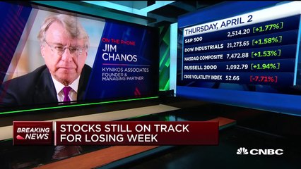 Kynikos founder Jim Chanos covered his Luckin short position pre-market