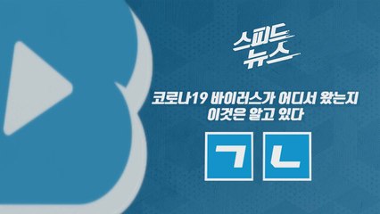 [스피드뉴스] 코로나19 바이러스가 어디서 왔는지 이것은 알고 있다 / YTN