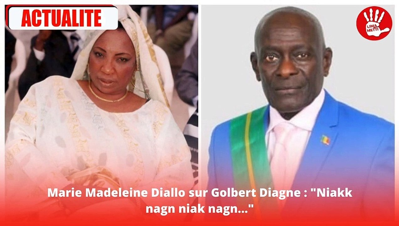 Marie Madeleine Diallo sur Golbert Diagne - "Niakk nagn niak nagn..."